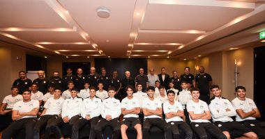 هاني أبو ريدة يدعم منتخب مصر للناشئين قبل انطلاق مشواره بكأس العالم