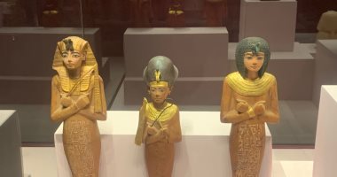 استضافها متحف الغردقة لأكثر من عام وعادت فى مايو الماضى لتستقر فى المتحف المصرى الكبير.. 11 قطعة آثرية من القطع الخاصة بالملك توت عنخ أمون.. بوقه الشهير ومرآته الملكية وكرسى طفولته القطع الأسطورية الأبرز