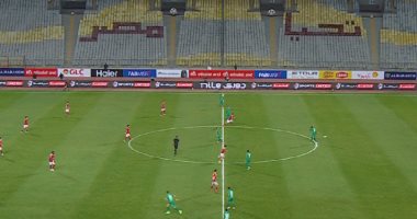 15 دقيقة.. تعادل سلبى بين الأهلى والمصرى باستاد برج العرب فى الدورى