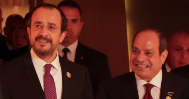 رئيس قبرص يعرب عن سعادته بالمشاركة فى افتتاح المتحف المصرى الكبير