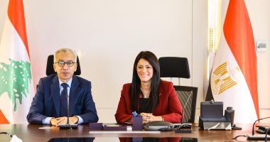 وزيرة التخطيط تبحث مع وزير الاقتصاد والتجارة اللبنانى تعزيز العلاقات الاقتصادية