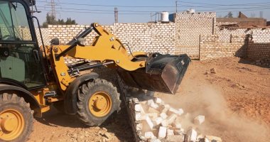 إزالة 356 حالة تعدٍ بمساحة 147 ألف م2 بـ محافظة أسوان