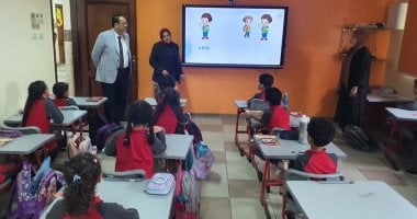 وكيل تعليم الغربية يتابع وسائل الأمان خلال جولته بمدارس إدارة شرق طنطا