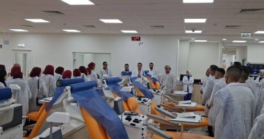 جامعة بنها تنظم زيارة ميدانية لمركز  التبرع بالبلازما ببنها