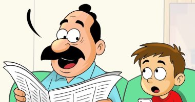 الزى الفرعونى واستخدام الذكاء الاصطناعى فى كاريكاتير اليوم السابع