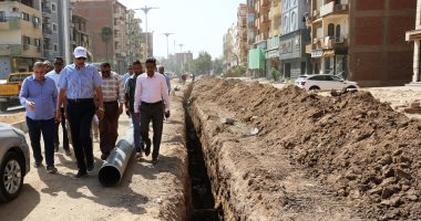 محافظ أسوان: 83% نسبة تنفيذ تطوير طريق السادات وإتمامه بنهاية الشهر