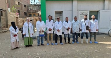 الطب البيطرى بسوهاج يواصل أعمال التحصين ضد الحمى القلاعية والوادى المتصدع