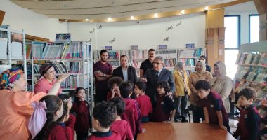 محافظ الدقهلية يتفقد أنشطة الأطفال بمكتبة مصر العامة بالمنصورة