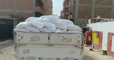 تموين الأقصر تضبط سيارة محملة بـ10 أطنان سكر بدون فواتير .. صور