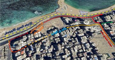تحويلات مرورية جديده بمحافظة الإسكندرية لاستكمال مشروع توسعة الكورنيش و مترو أبوقير