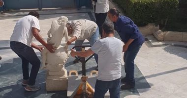 عودة تمثال «كيوبيد» إلى بهو متحف محمود خليل فى عيد الحب المصرى