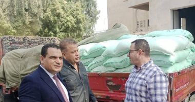 ضبط 6 أطنان دقيق بلدى مدعم قبل تهريبها إلى السوق السوداء فى الجيزة