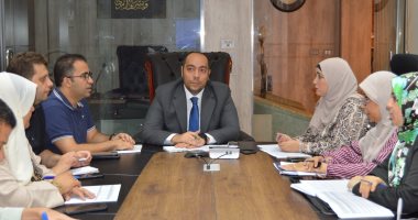 نائب محافظ المنوفية يناقش نسب إنجاز مشروعات الخطة الاستثمارية
