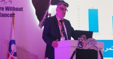 مستشار الرئيس للصحة يشهد افتتاح مؤتمر معهد الأورام تحت شعار مستقبل بلا سرطان.. صور