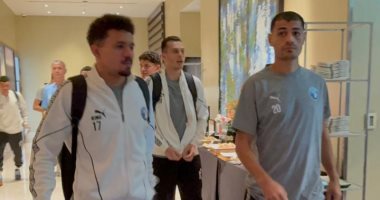 بيراميدز يغادر فندق الإقامة لموجهة الزمالك فى السوبر 