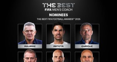 ذا بيست 2025.. سلوت ينافس أرتيتا وإنريكي علي جائزة أفضل مدرب فى العالم
