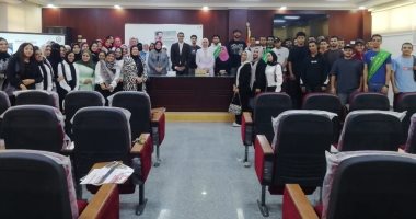 ندوة بكلية الخدمة الاجتماعية بجامعة حلوان للتعريف بطرق التعامل مع الأزمات والكوارث