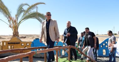 الواحات البحرية تستعد لاستقبال ضيوف المهرجان الدولى الثامن للتمور.. صور