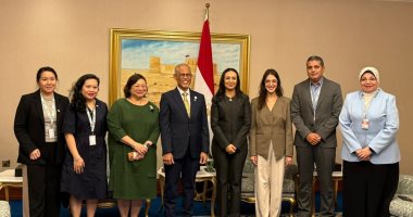 وزيرة التضامن تستعرض من الدوحة جهود مصر فى إيصال المساعدات الإنسانية