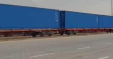 وصول أول قطار شحن روسى إلى إيران بعد 13 يوما من السفر