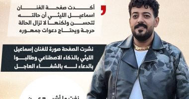 يحتاج دعواتكم.. أسرة إسماعيل الليثى تكشف تطورات حالته الصحية (إنفوجراف)