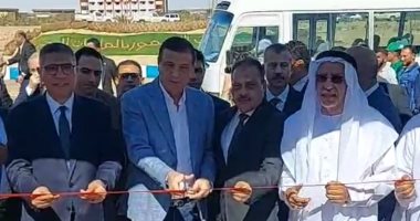 وزير الزراعة ومحافظ الجيزة يفتتحان مهرجان التمور بالواحات البحرية.. فيديو