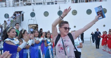 ميناء بورسعيد السياحى يستقبل السفينة MSC Armonia وعلى متنها 2700 سائح