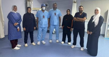 فريق طبى بمستشفى سيدى غازى ينجح فى استئصال ورم خبيث بالقولون لمريض