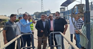 رئيس مياه الشرب بالجيزة يواصل جولاته الميدانية بتفقد محطة إمبابة.. صور