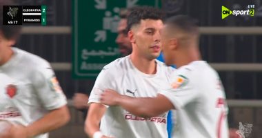 بلحاج يضيف الهدف الثانى لـ سيراميكا أمام بيراميدز بالسوبر