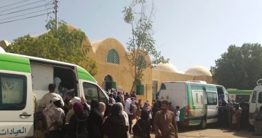علاج مجانى لـ1382 مواطنا من أبناء مدينة أبو سمبل السياحية
