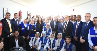 وزيرا التعليم العالي والتضامن ومحافظ الأقصر يتفقدون مقر جامعة الأقصر الأهلية