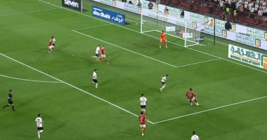 الأهلي يتقدم على الزمالك بهدف بن شرقي فى الشوط الأول بنهائى السوبر