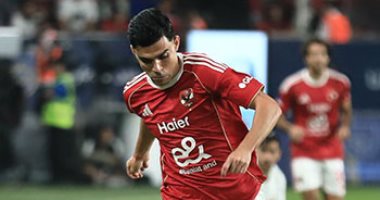 الأهلي يتقدم على الزمالك بهدف بن شرقي فى الشوط الأول بنهائى السوبر.. صور 