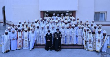 البابا تواضروس يدشن كاتدرائية العذراء ومارمرقس بأكتوبر ويلتقى مجمع الآباء