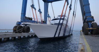 تدشين باكورة إنتاج شركة قناة السويس للقوارب الحديثة من اليخوت السياحية