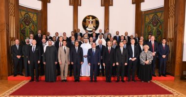 خلال استقباله رؤساء وقيادات 52 من كبريات الشركات المصرية والعالمية بمجال صناعة التعهيد بقطاع الاتصالات وتكنولوجيا المعلومات..الرئيس السيسى: استقرار مصر رغم التحديات المحيطة فى المنطقة أمر مهم وجاذب للاستثمار