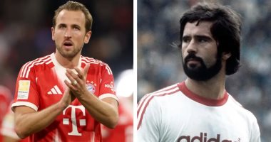 مولر أسطورة بايرن ميونخ وهاري كين مهاجم البافاري الحالي