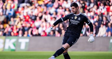 ريال مدريد يكشف طبيعة إصابة كورتوا