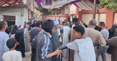 تزايد إقبال المواطنين على لجان أرمنت الحيط مع غروب الشمس في الأقصر.. صور