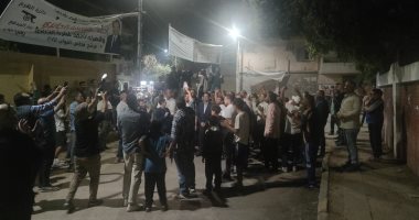 مسيرة ليلية فى كفر الجبل بالهرم لحشد الأهالى للمشاركة في انتخابات النواب