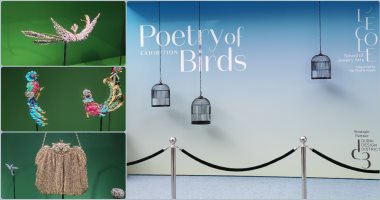 حكايات الطيور بين المجوهرات والقصائد.. جولة فى معرض Poetry of Birds
