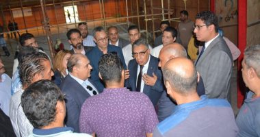 محافظ الدقهلية يلتقى رئيس قصور الثقافة ويتفقدان قصر ثقافة المنصورة