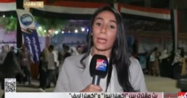 مراسلة إكسترا نيوز بالوادي الجديد: حضور شبابى كبير بانتخابات النواب
