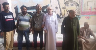 كبار السن يتصدرون مشهد انتخابات مجلس النواب فى الحوامدية.. صور