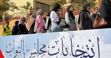 تزايد أعداد الناخبين بلجان المدرسة اليابانية بالشيخ زايد مع فتح باب التصويت