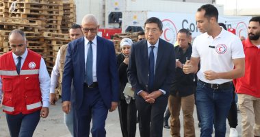 سفير سنغافورة يشيد بدور الهلال الأحمر المصري في تقديم الدعم الإنساني والإغاثى