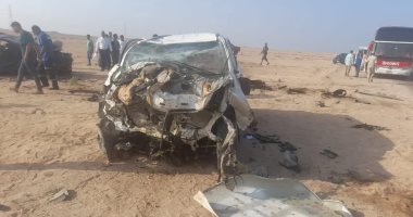 جهات التحقيق تنتقل لمعاينة حادث تصادم مرسى علم 