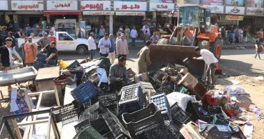 رئيس مدينة السادات: إزالة إشغالات لاستعادة الوجه الحضاري للمدينة
