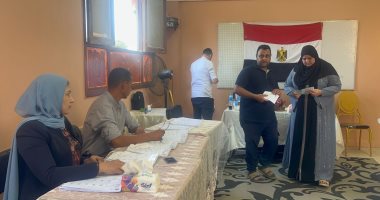 إقبال كثيف من الناخبين للإدلاء بأصواتهم فى الفيوم